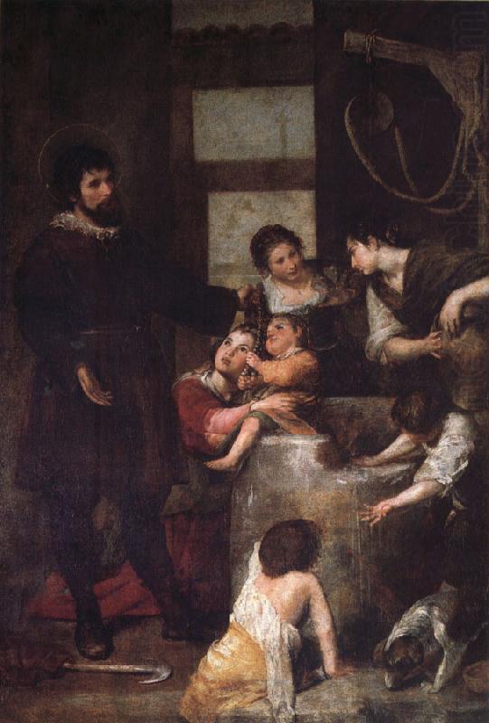 Cano, Alonso St.Isidoro and the Miracle of the Well china oil painting image